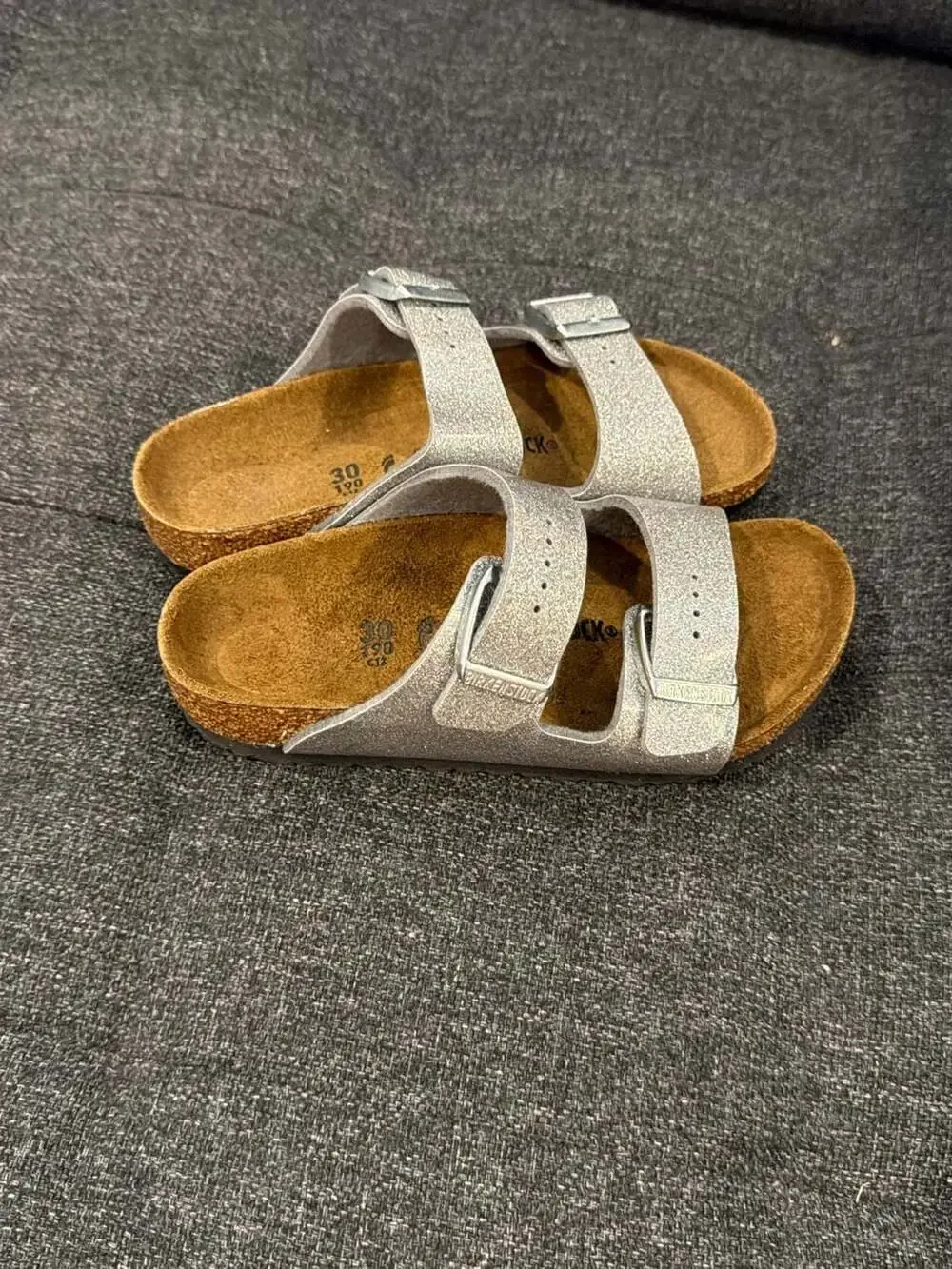 Birkenstock arizona shiny